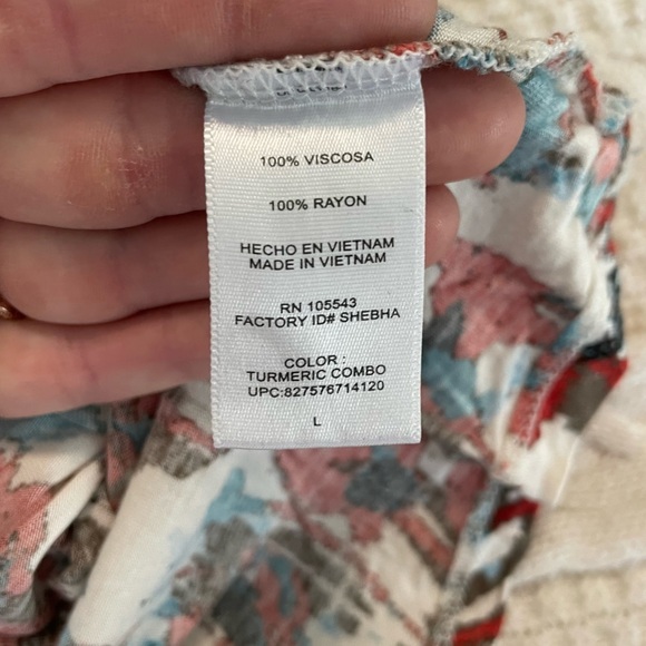 Daisy Fuentes Sleeveless Ruched Blouse EUC - Picture 4 of 4